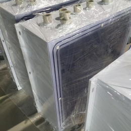 化学液体VMB阀箱设计加工完成 包装发货中